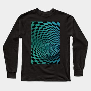 optical illusion Tunnel Long Sleeve T-Shirt